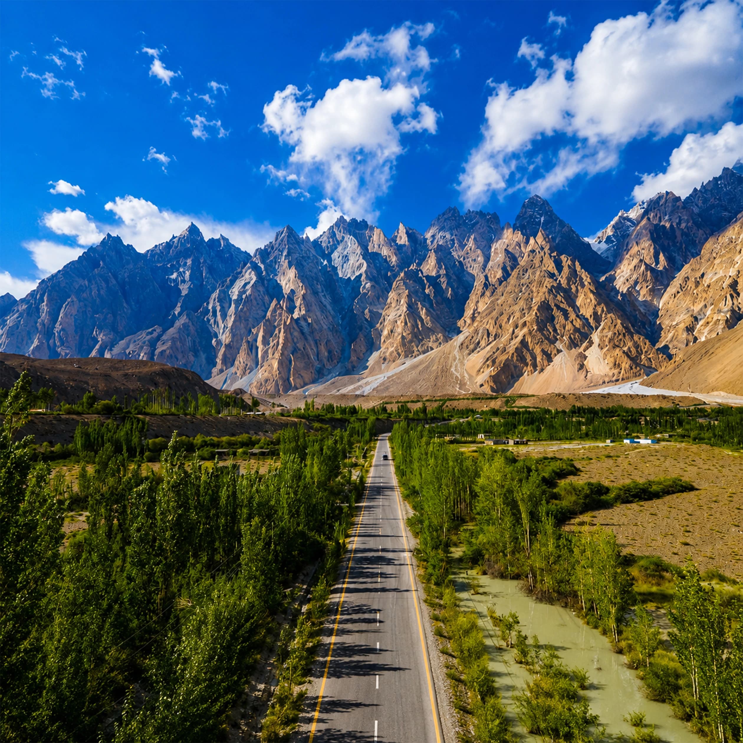 Hunza Valley landscape — Z.B Tours & Travel