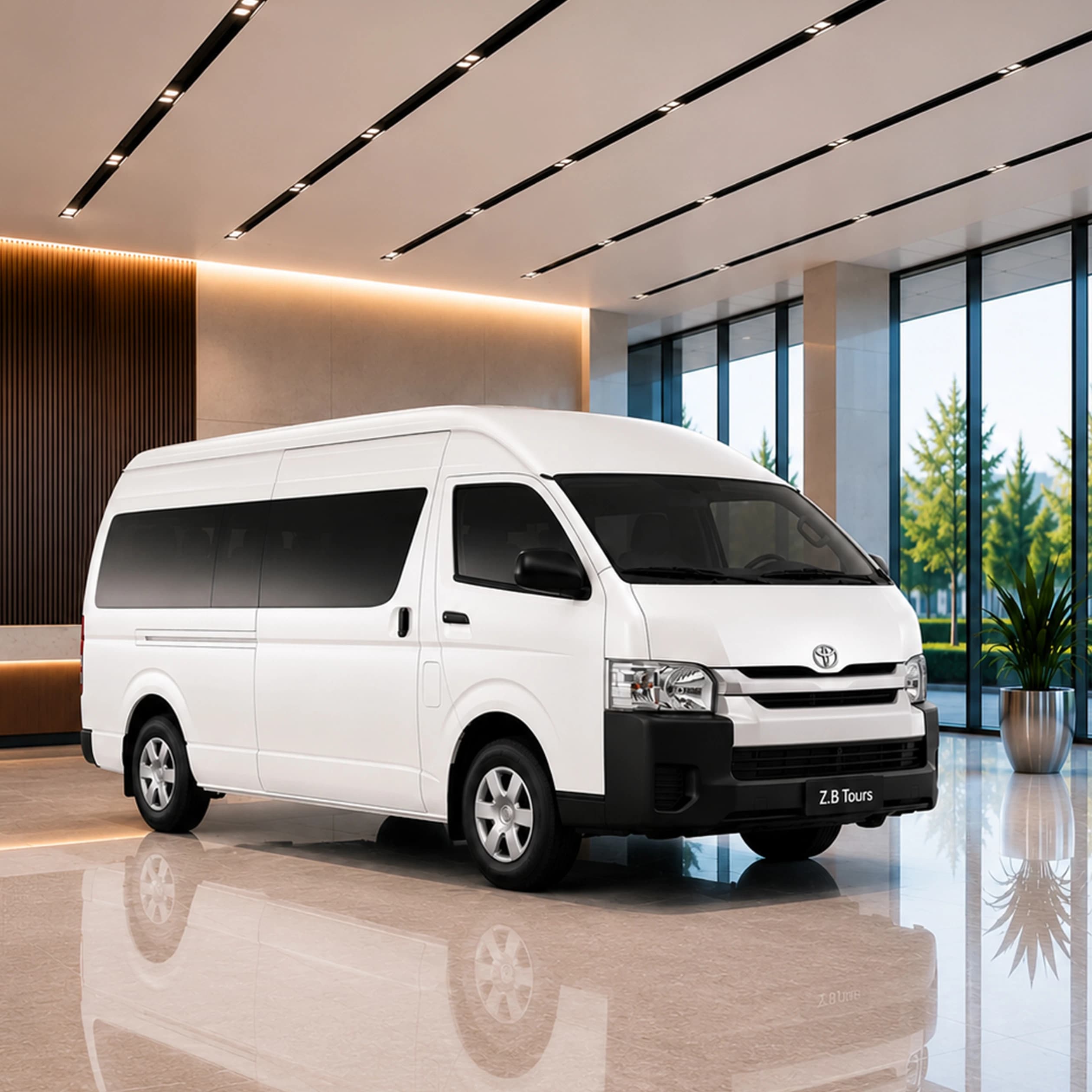 Toyota Hiace 2026 — Z.B Tours Fleet